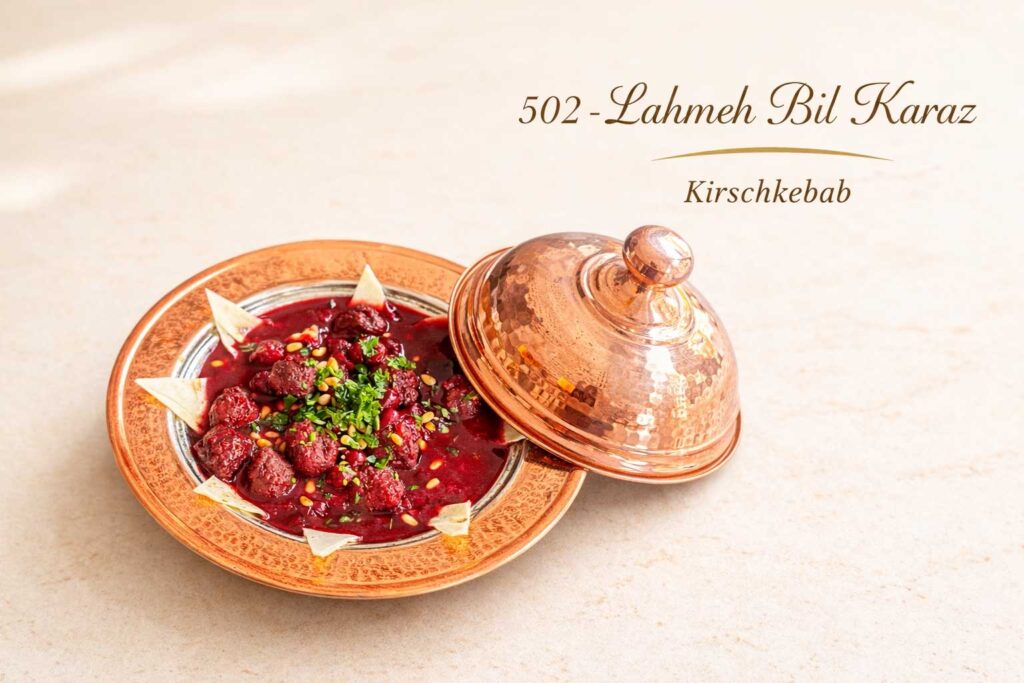 LAHMEH BIL KARAZ KIRSCHKEBAB